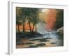 Rocks and Stream-YC Chiu-Framed Art Print