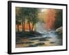 Rocks and Stream-YC Chiu-Framed Art Print