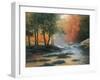 Rocks and Stream-YC Chiu-Framed Art Print