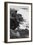 Rocks and surf. Wallis Sands State Park, Rye, New Hampshire.-Jerry & Marcy Monkman-Framed Photographic Print