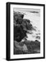 Rocks and surf. Wallis Sands State Park, Rye, New Hampshire.-Jerry & Marcy Monkman-Framed Photographic Print