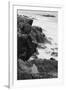 Rocks and surf. Wallis Sands State Park, Rye, New Hampshire.-Jerry & Marcy Monkman-Framed Premium Photographic Print