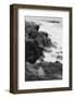 Rocks and surf. Wallis Sands State Park, Rye, New Hampshire.-Jerry & Marcy Monkman-Framed Photographic Print