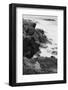 Rocks and surf. Wallis Sands State Park, Rye, New Hampshire.-Jerry & Marcy Monkman-Framed Photographic Print