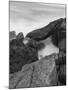 Rocks and surf. Wallis Sands State Park, Rye, New Hampshire.-Jerry & Marcy Monkman-Mounted Photographic Print