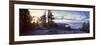 Rocks and Trees at the Lakeside, Lake Pielinen, Koli National Park, Lieksa, Finland-null-Framed Photographic Print