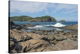 Rocks and Waves at Ponta Da Lagoinha, Buzios, Rio De Janeiro State, Brazil, South America-Gabrielle and Michel Therin-Weise-Stretched Canvas