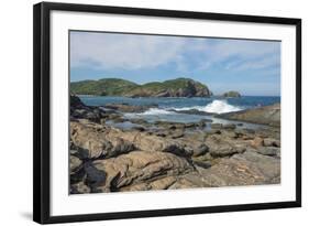 Rocks and Waves at Ponta Da Lagoinha, Buzios, Rio De Janeiro State, Brazil, South America-Gabrielle and Michel Therin-Weise-Framed Photographic Print