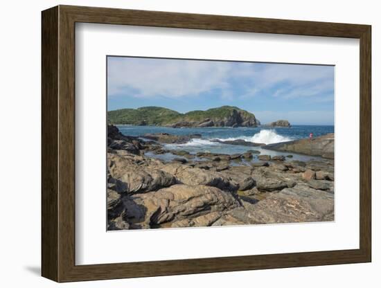 Rocks and Waves at Ponta Da Lagoinha, Buzios, Rio De Janeiro State, Brazil, South America-Gabrielle and Michel Therin-Weise-Framed Photographic Print