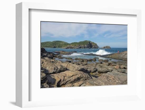 Rocks and Waves at Ponta Da Lagoinha, Buzios, Rio De Janeiro State, Brazil, South America-Gabrielle and Michel Therin-Weise-Framed Photographic Print