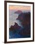 Rocks at Bell-Ile, Port-Domois, 1886-Claude Monet-Framed Giclee Print