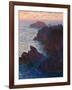 Rocks at Bell-Ile, Port-Domois, 1886-Claude Monet-Framed Giclee Print