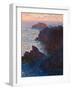 Rocks at Bell-Ile, Port-Domois, 1886-Claude Monet-Framed Premium Giclee Print