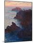 Rocks at Bell-Ile, Port-Domois, 1886-Claude Monet-Mounted Premium Giclee Print