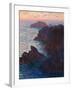 Rocks at Bell-Ile, Port-Domois, 1886-Claude Monet-Framed Giclee Print