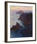 Rocks at Belle-Isle, Port-Domois, 1886-Claude Monet-Framed Premium Giclee Print