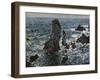 Rocks at Belle Isle-Claude Monet-Framed Giclee Print