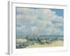 Rocks at Compo Beach-Andre Gisson-Framed Giclee Print