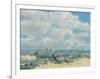 Rocks at Compo Beach-Andre Gisson-Framed Giclee Print