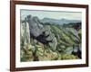 Rocks at L'Estaque, 1879-82-Paul Cézanne-Framed Giclee Print