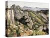 Rocks at L'Estaque-Paul Cézanne-Stretched Canvas