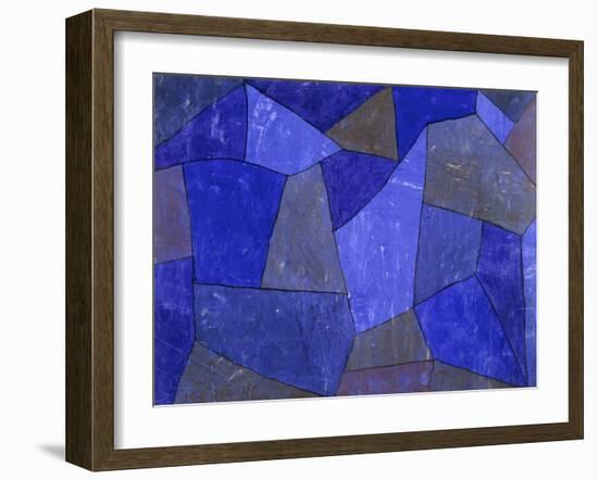 Rocks at Night-Paul Klee-Framed Giclee Print