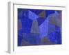 Rocks at Night-Paul Klee-Framed Giclee Print