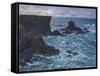 Rocks at Port Coton, the Lion Rock, 1886-Claude Monet-Framed Stretched Canvas