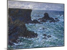 Rocks at Port Coton, the Lion Rock, 1886-Claude Monet-Mounted Giclee Print
