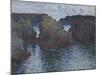 Rocks at Port-Goulphar, Belle-Île, 1886-Claude Monet-Mounted Giclee Print