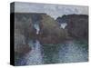 Rocks at Port-Goulphar, Belle-Île, 1886-Claude Monet-Stretched Canvas