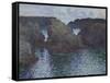 Rocks at Port-Goulphar, Belle-Île, 1886-Claude Monet-Framed Stretched Canvas