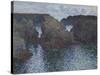 Rocks at Port-Goulphar, Belle-Île, 1886-Claude Monet-Stretched Canvas