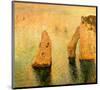 Rocks at Sea-Claude Monet-Mounted Giclee Print