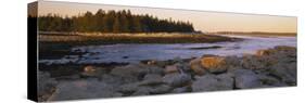 Rocks at the Coast, Acadia National Park, Maine, USA-null-Stretched Canvas