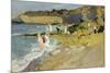 Rocks at the Lighthouse, Biarritz, 1906-Joaquin Sorolla y Bastida-Mounted Giclee Print