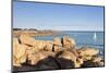 Rocks at the Path Sentier Des Douaniers on the Cote De Granit Rose-Markus Lange-Mounted Photographic Print