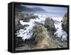 Rocks, Big Sur Coast, California, United States of America, North America-Colin Brynn-Framed Stretched Canvas