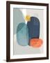 Rocks Duo 01-Ishita Banerjee-Framed Art Print