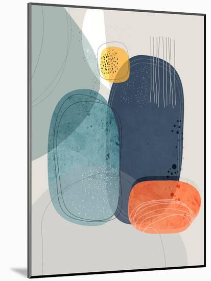 Rocks Duo 01-Ishita Banerjee-Mounted Art Print