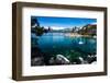 Rocks in a Lake, Lake Tahoe, California, USA-null-Framed Photographic Print