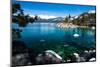 Rocks in a Lake, Lake Tahoe, California, USA-null-Mounted Photographic Print