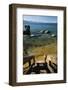 Rocks in a lake with mountain range in the background, Lake Tahoe, California, USA-Panoramic Images-Framed Photographic Print