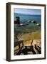 Rocks in a lake with mountain range in the background, Lake Tahoe, California, USA-Panoramic Images-Framed Photographic Print