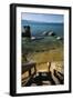 Rocks in a lake with mountain range in the background, Lake Tahoe, California, USA-Panoramic Images-Framed Photographic Print