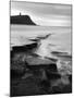 Rocks in Kimmeridge Bay with Clavell Tower in the Background, Dorset, UK-Nadia Isakova-Mounted Photographic Print