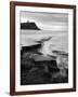 Rocks in Kimmeridge Bay with Clavell Tower in the Background, Dorset, UK-Nadia Isakova-Framed Photographic Print