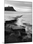 Rocks in Kimmeridge Bay with Clavell Tower in the Background, Dorset, UK-Nadia Isakova-Mounted Photographic Print