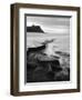 Rocks in Kimmeridge Bay with Clavell Tower in the Background, Dorset, UK-Nadia Isakova-Framed Photographic Print