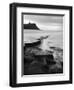 Rocks in Kimmeridge Bay with Clavell Tower in the Background, Dorset, UK-Nadia Isakova-Framed Photographic Print